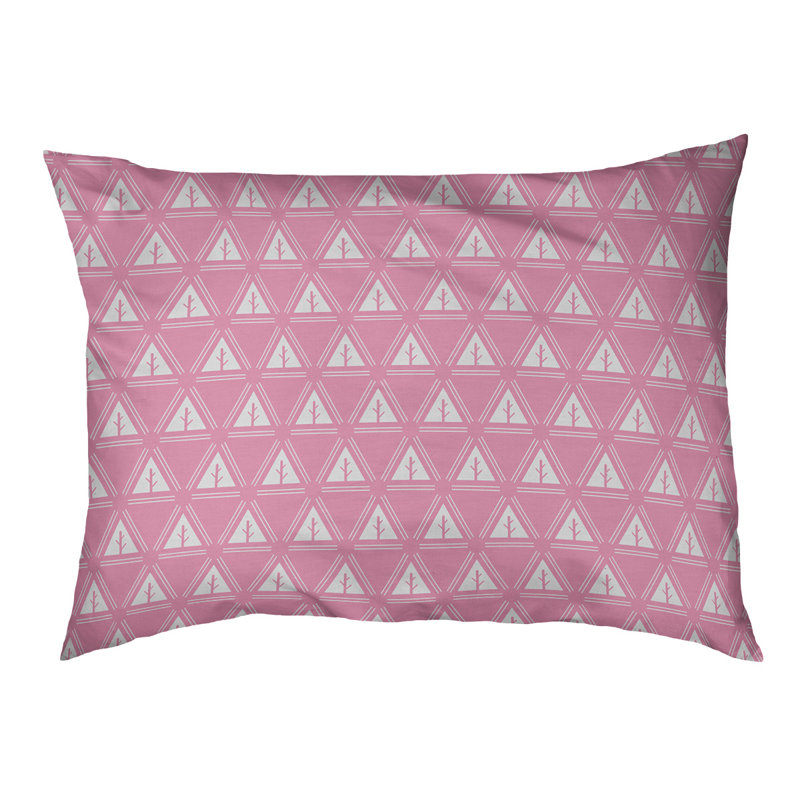 Coussin d'extérieur Chenoweth, Petit (l 28 po x P 6 po x H 18 po), Rose clair