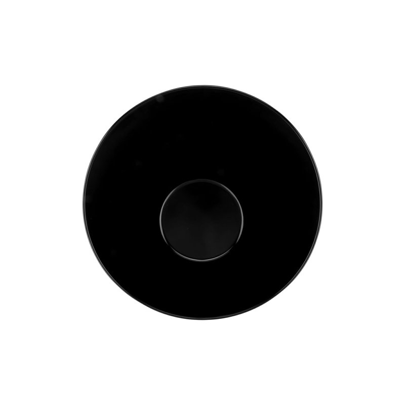 Black Elegance 1.9 Quart Cascading Serving Bowl for All Seasons