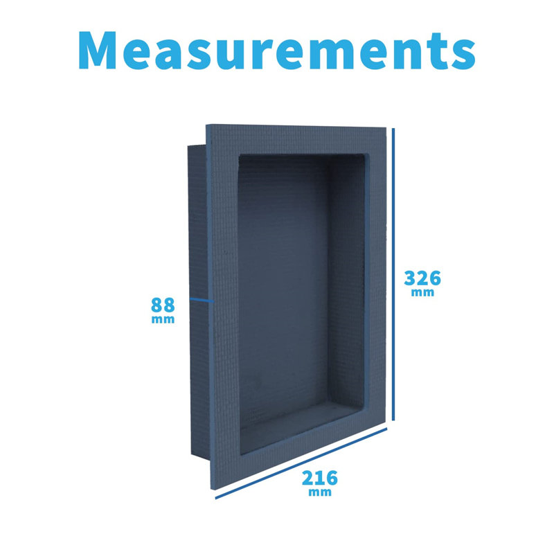 Shower Niche Waterproof Storage