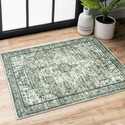 Tapis verts lavables antidérapants