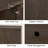 Walraven 71" Modern Dark Oak Veneer 3-Door Fluted Sideboard with Adjustable Storage