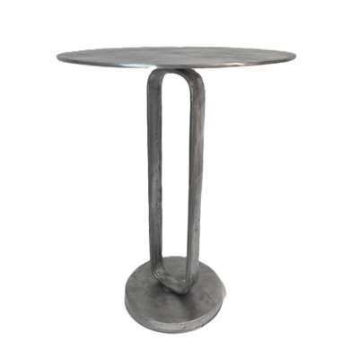 Monoloop/Stanza End Table Silver Antique
