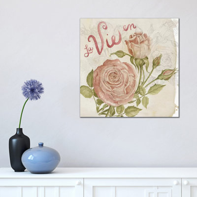 Rose Romance II by Jennifer Paxton Parker - Wrapped Canvas Print