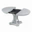 Table de salle à manger rétro extensible pour la salle à manger de cuisine