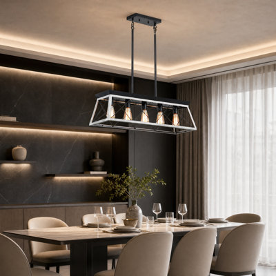 5 - Light Iron Chandelier