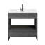 Ensemble de meuble-lavabo simple 36 po Sallisaw-947653874