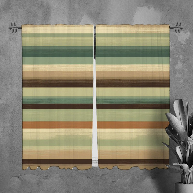 Kervins Room Darkening Curtain Pair, 40" W x 82" L