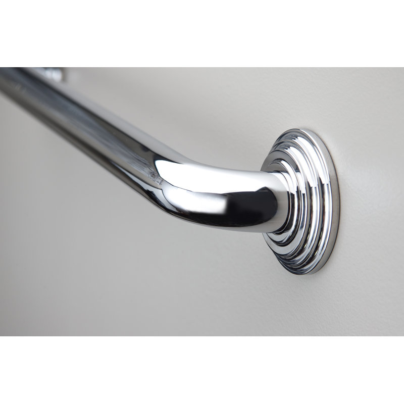 Columnar Grab Bar, Polished Chrome, 42"