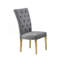 Ensemble de 2 chaises de salle à manger rembourrées Modern Velvet-1609528776-1609528783