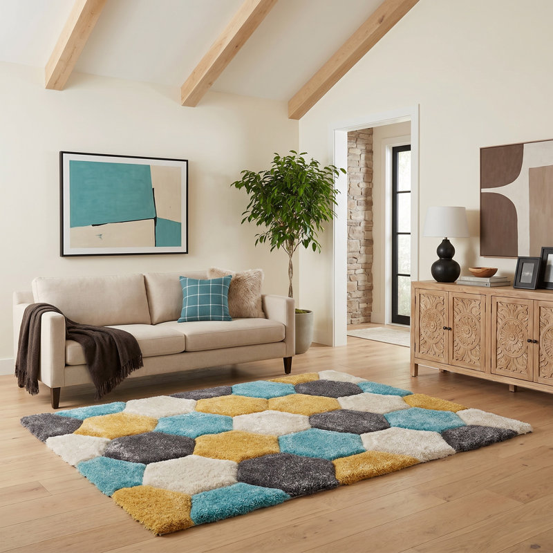 Gretchen Geometric Indoor Rug, Rectangle 5' x 7'