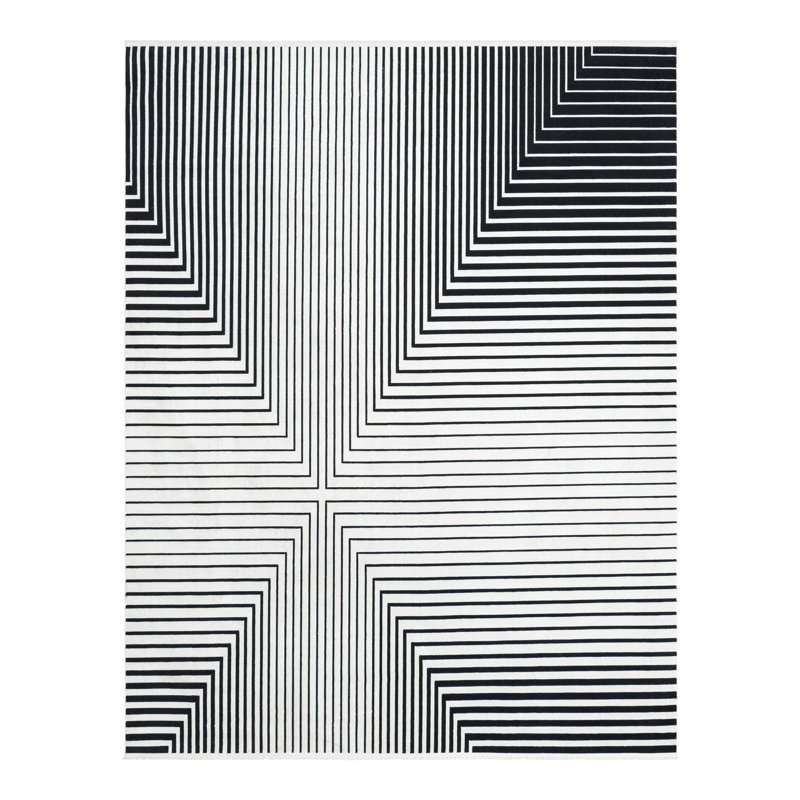 Kanoi Geometric Indoor Rug, Rectangle 7'10" x 10'