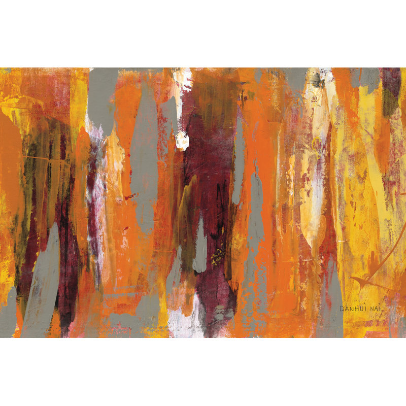 Cinnamon Row by Danhui Nai - Wrapped Canvas Painting, 30cm H x 46cm W x 3.8cm D