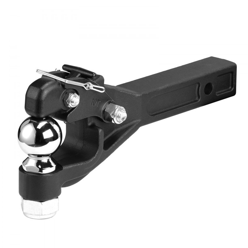 Crochet récepteur Pintle Hitch 2 pouces pour anneau Lunette de 2,5 à 3 pouces 20000 lb