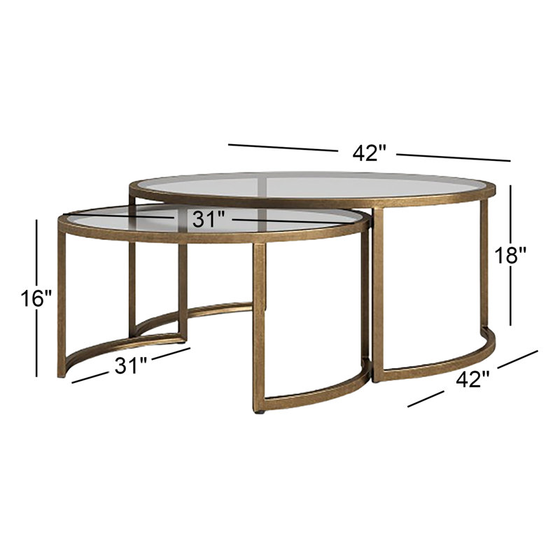 Rhea Nesting Coffee Table