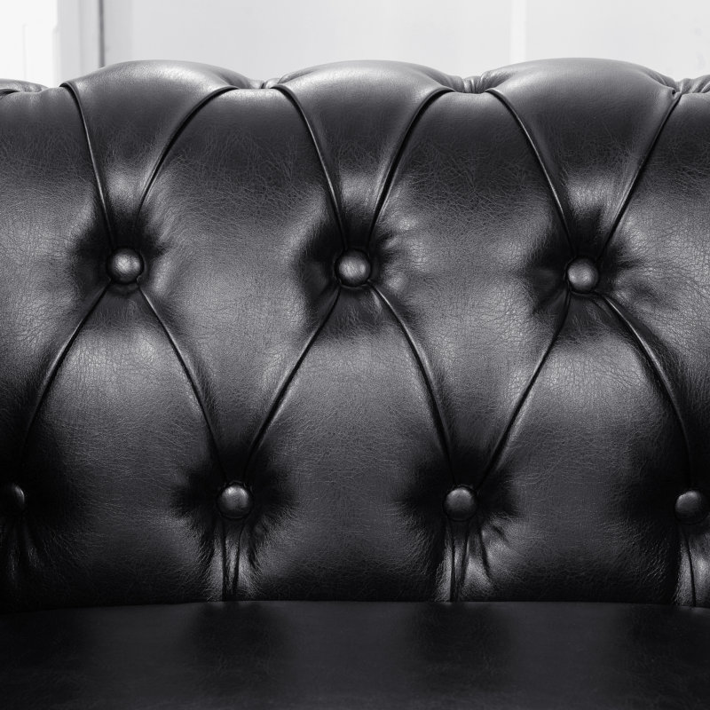 1 Seater Sofa, Black