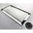 Frosted Reflections 3 in. x 6 in. Matte Glass Mirror Beveled Subway Decorative Kitchen & Bathroom Wall Tile-36934247