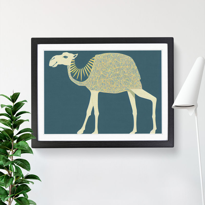 Ultimate Camel - Framed Print, Black Framed, 25cm H x 34cm W x 2cm D