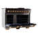 Gemstone™ KED 483 Series 48" 4.2 Cubic Feet Liquid Propane Freestanding Convection Range