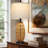 Adone 27" Natural Rattan Bedside Table Lamp with Dual USB Ports and Touch Control-1854329895-1858576596
