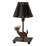 Rustic Lodge Table Lamp