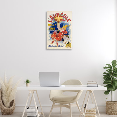 Publicité sur toile de lampe à huile antique, design par Marcus Jules