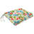 19" x 17" Outdoor Seat Cushion with Ties (Set of 2)