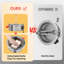 Comptoir de machine à maïs soufflé 1600W 120V 16oz-99605262-99605259