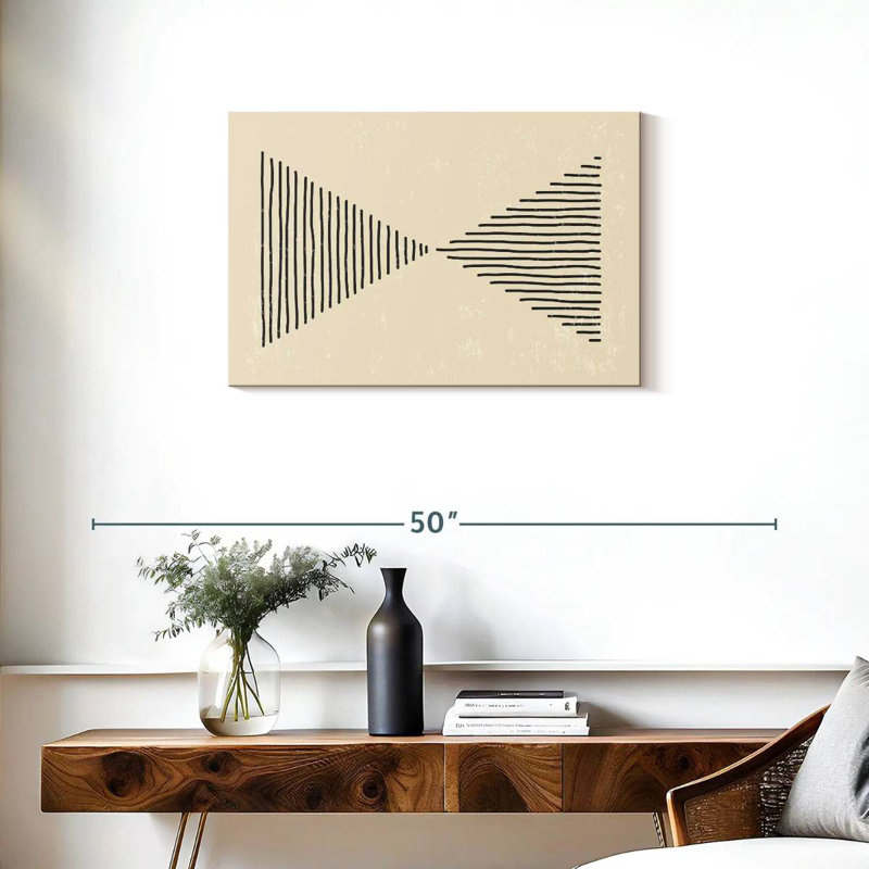 Avery Triangle Abstract, 20" H x 30" W