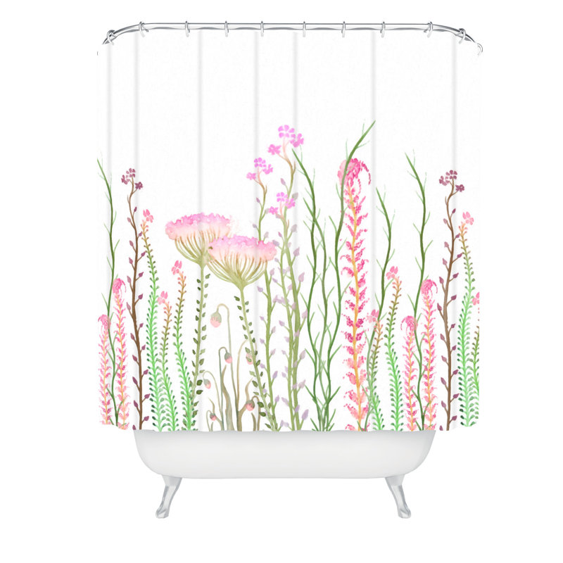 Rideau de douche simple monika strigel grasshoppers paradise