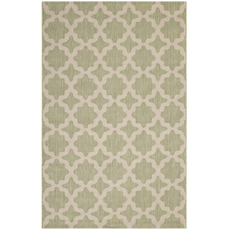 Modway Cerelia Moroccan Trellis Indoor and Outdoor Area Rug, Rectangle 9' x 12'