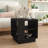 Glass End Table with Storage-147884979-172768073