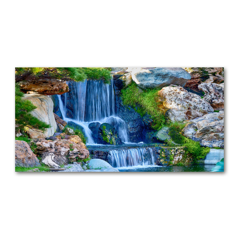 Waterfall - Wrapped Canvas Print