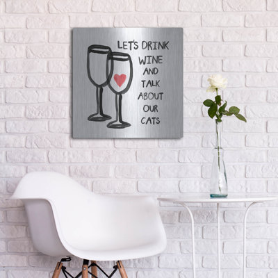 «Wine And Cats» par Linda Woods
