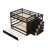 Hazlee Full over Full Bunk Bed with Built-In Stairs , Trundle Bed Included-93382314