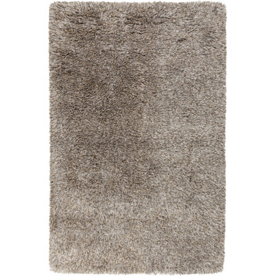Milan Striped Area Rug in Tan