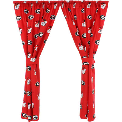 NCAA Semi Sheer Curtain Pair