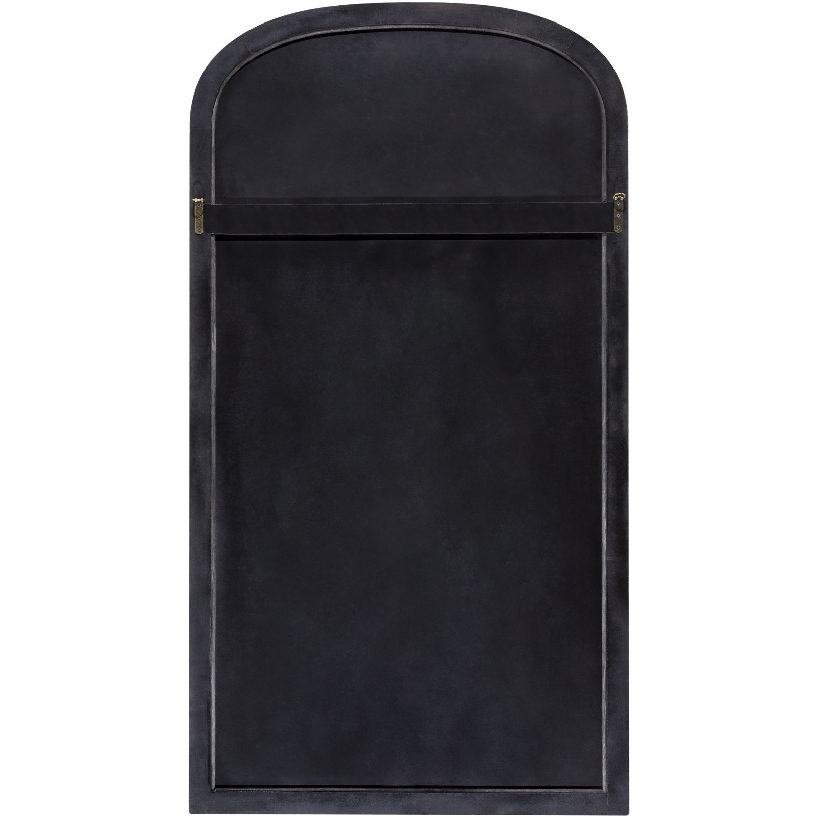 Claritha 40" Pine Accent Mirror, Silver, 65" x 35"