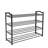 4 Tier Adjustable Shoe Rack, 31 X 10 X 24 Inchs Expandable Shoe Organizer Storage Shelf For Sneaker And Boot, Free Standing Shoe Rack For Closet