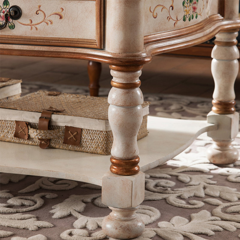 European Style Solid Wood Coffee Table Coffee Table