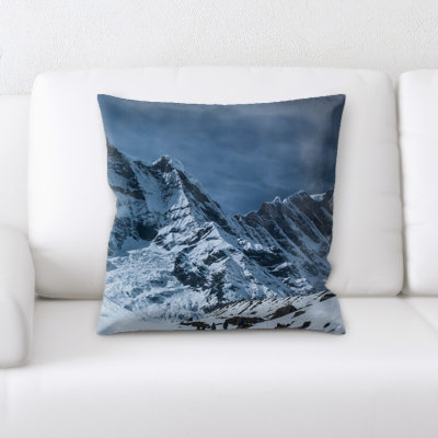 Mountain Throw Pillow