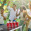 Table de beer pong portable de 2,4 m (8 pieds), poignées de transport et 6 balles de pong incluses. Table pliante pour pique-nique, hauteur réglable, légère, idéale pour le bureau, les fêtes, les voyages et le camping. Couleur : noir.