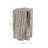 Vezina Fiberglass Tree Trunk Side End Accent Table