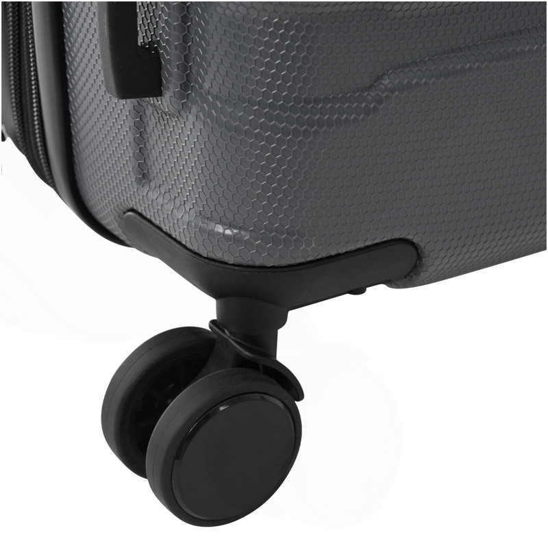 Valise de transport rigide en ABS 20 po, valise de voyage extensible durable avec roulettes pivotantes, verrou TSA