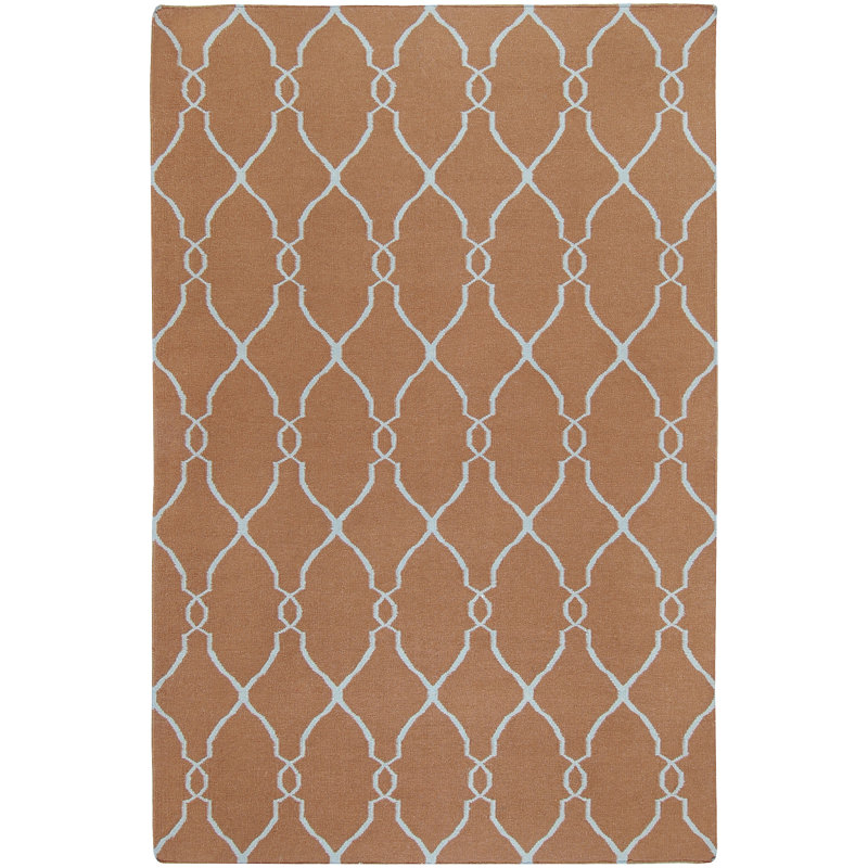 Larksville Wool Geometric Indoor Rug, Rectangle 3'6" x 5'6"