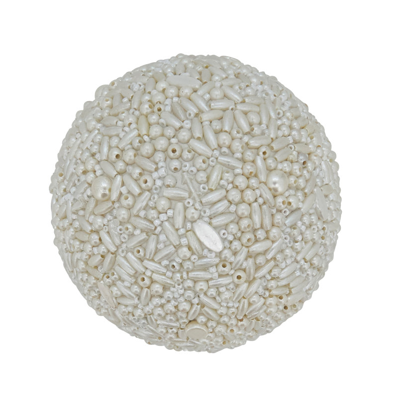 Shapiro Abstract Vase Filler, Ivory
