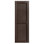 Cathedral Top Custom Open Louver Shutters Pair