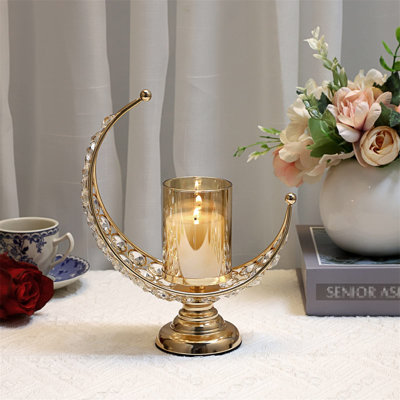 Glass Candlestick