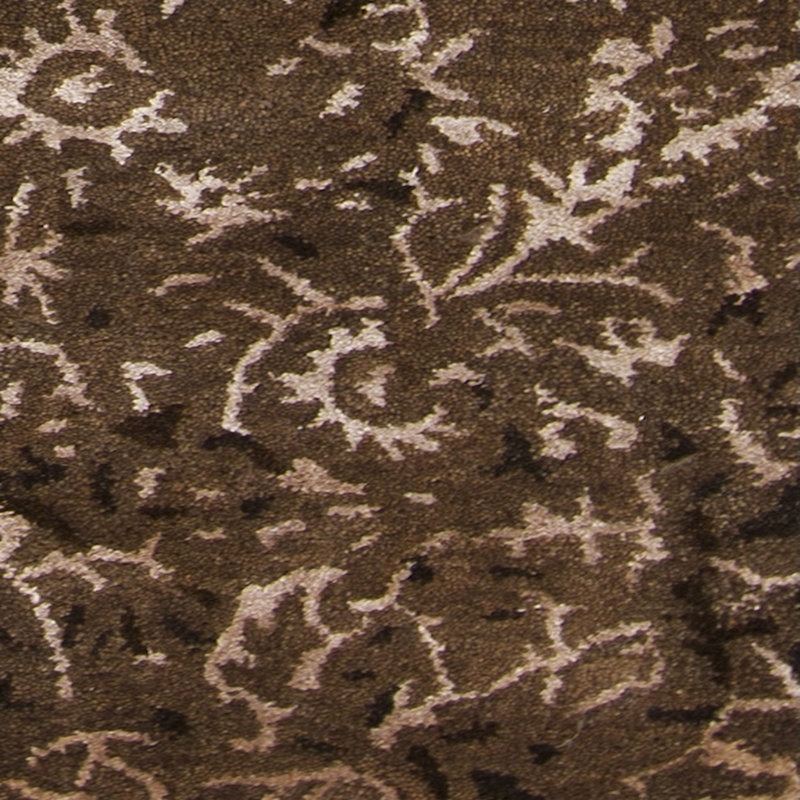 Rupec Brown Abstract Area Rug, 9' x 13'
