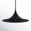 Luminaire suspendu 1 lumière Savdin House Bowdin en noir mat-406612519