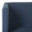 Fauteuil en polyester de 23,4 po Caycen-1239428480